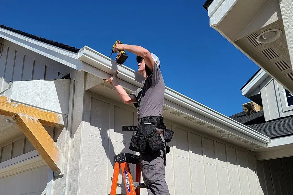 Gutter repair service in Barrhaven Ontario image